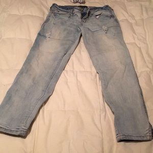 Cropped jeans